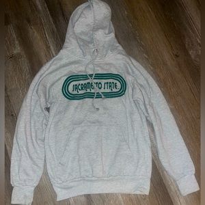 super comfy grey sweatshirt size S/M